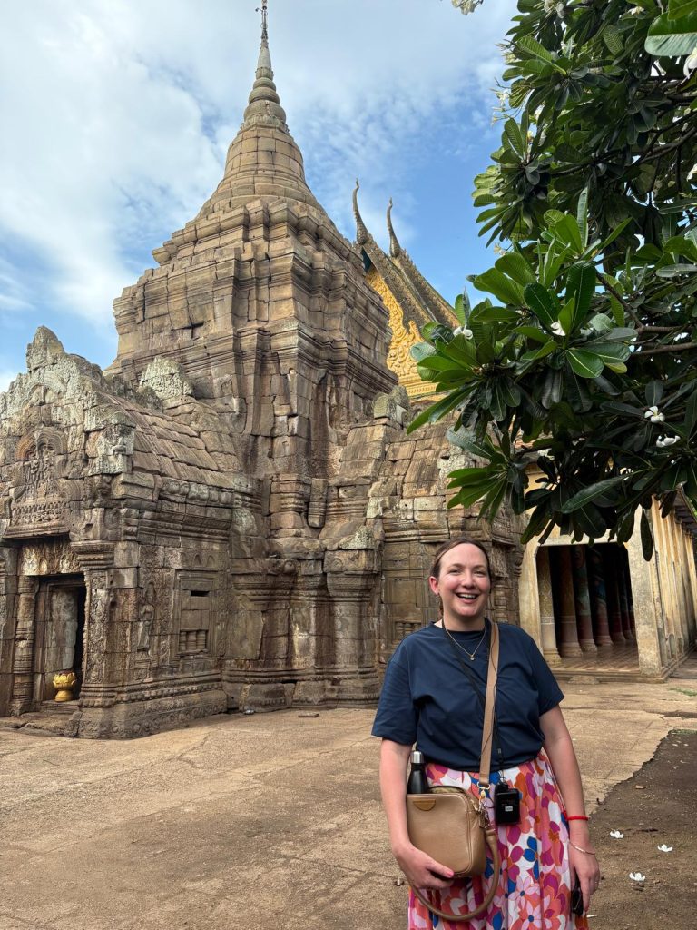 Meg in Cambodia