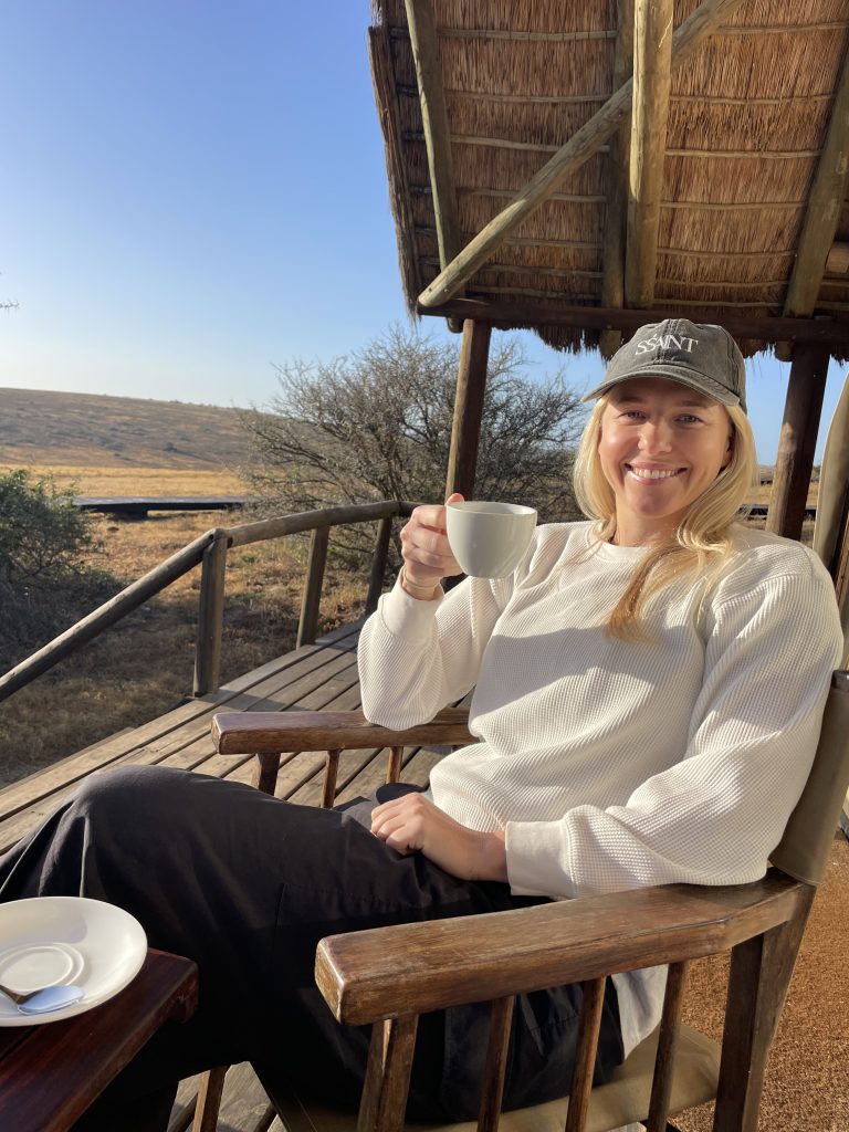 Morning Coffee Gorah Elephant Camp