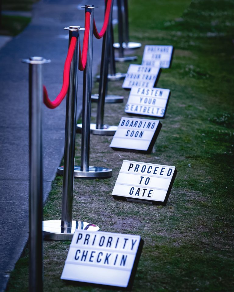 External Red Carpet Setup