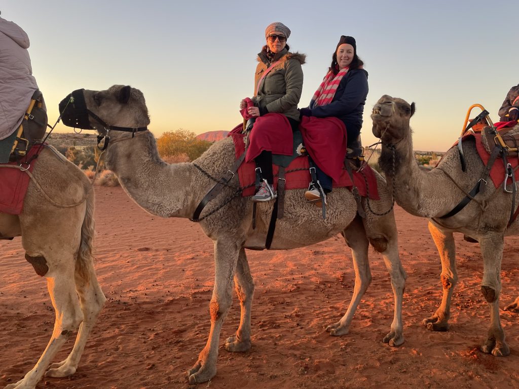 Camel Ride In Uluru