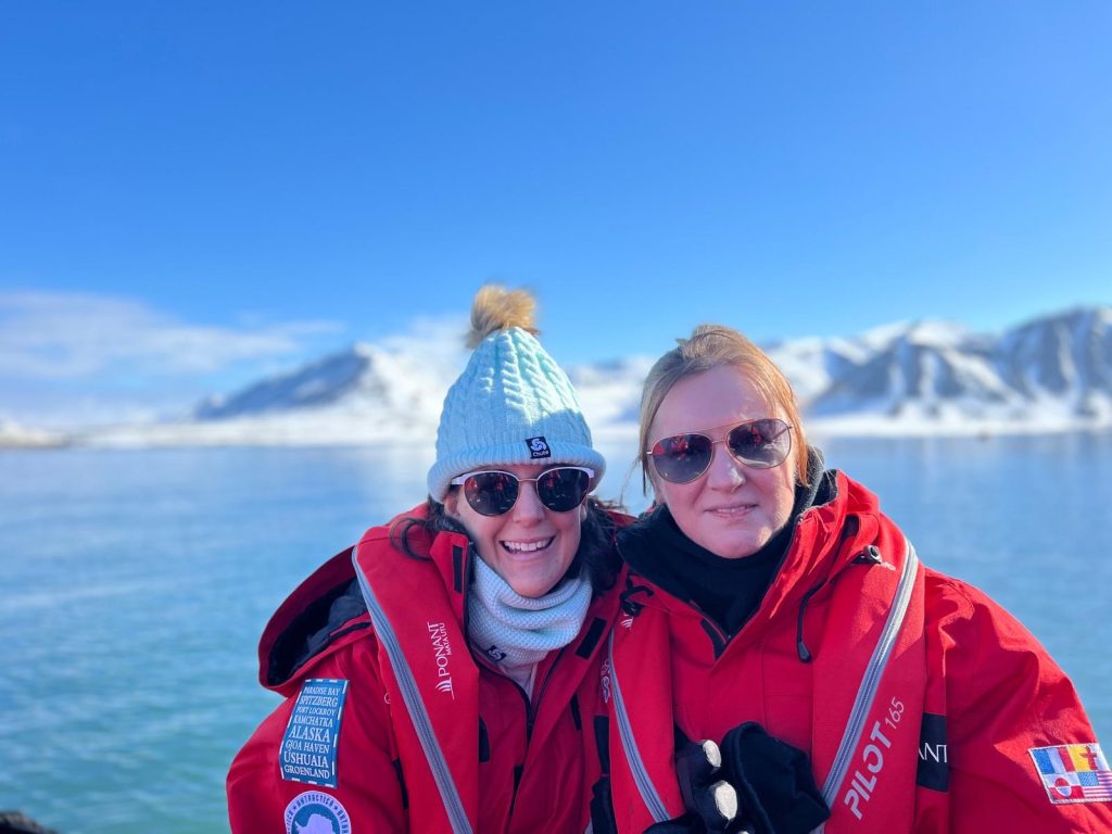 Kat & Mel Ponant Cruise Arctic 2