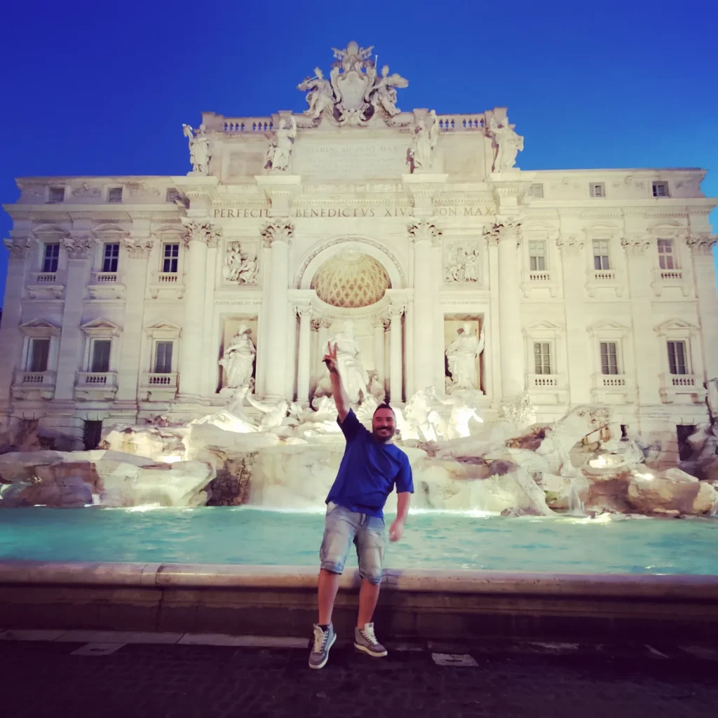 Sasha Trevi Fountain
