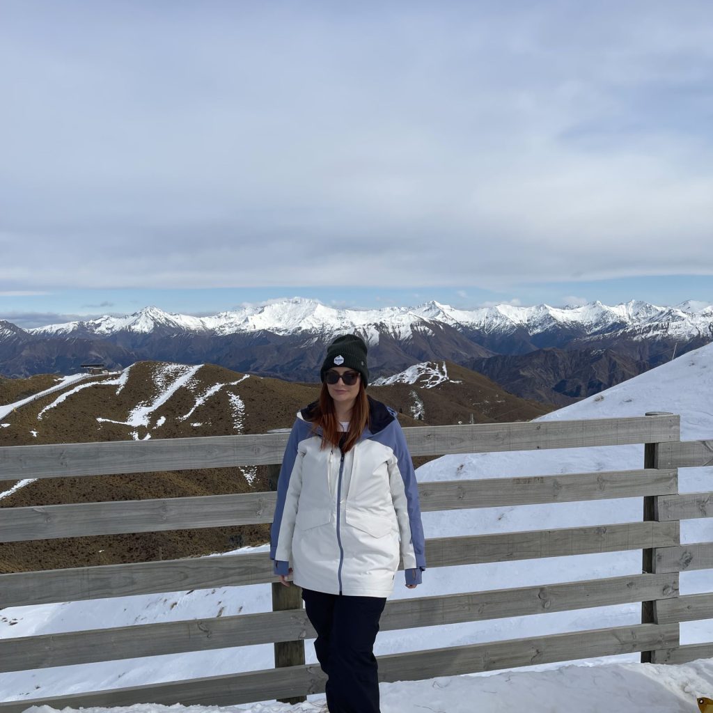 View from the top of Coronet Peak
