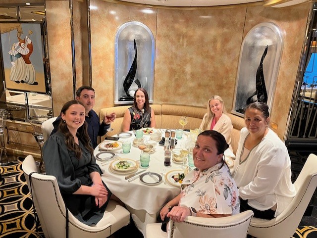Dinner At The Ssteakhopuse At Th Verandah