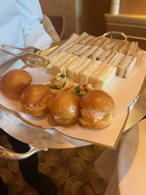 High Tea At Sea Savoury