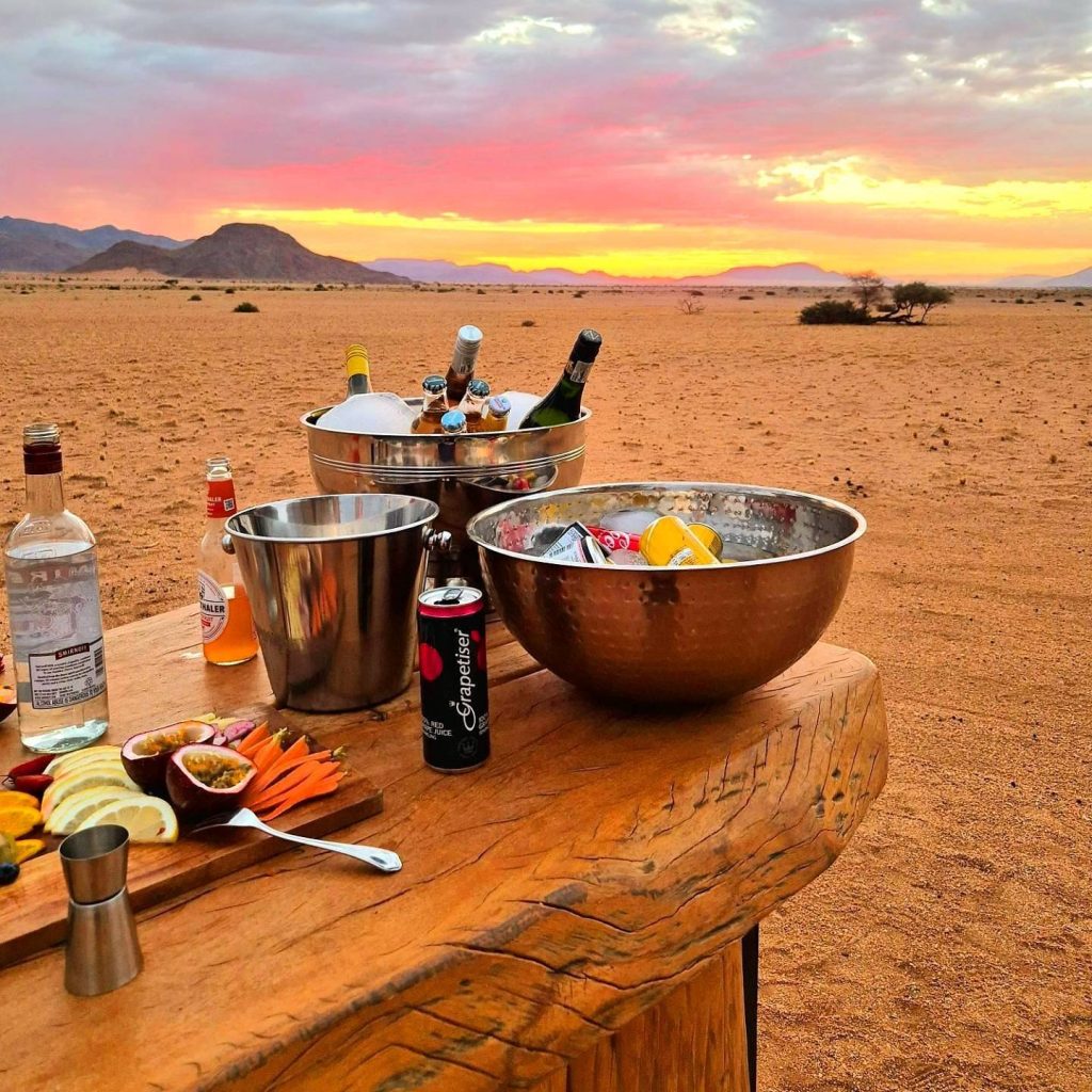 Camp Sossus Sundowners