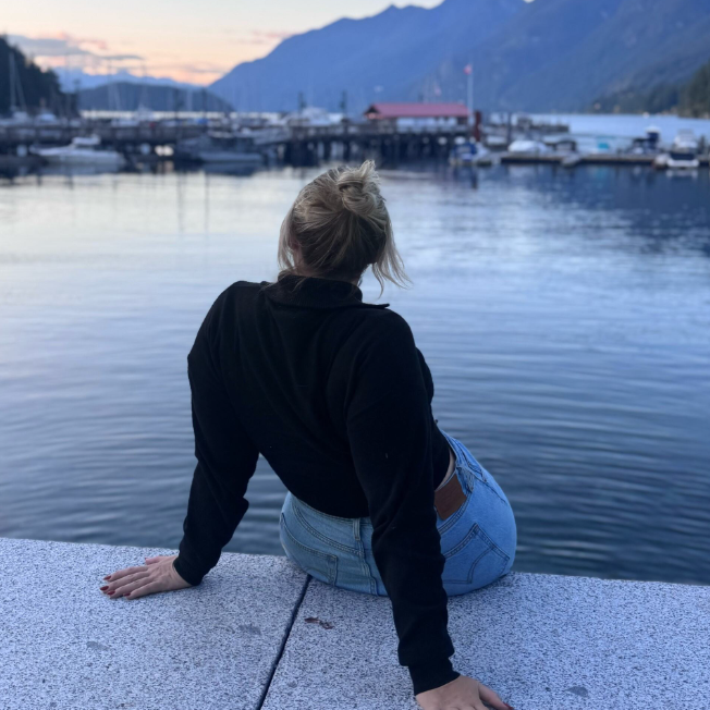 Molly In Horseshoe Bay Vancouver