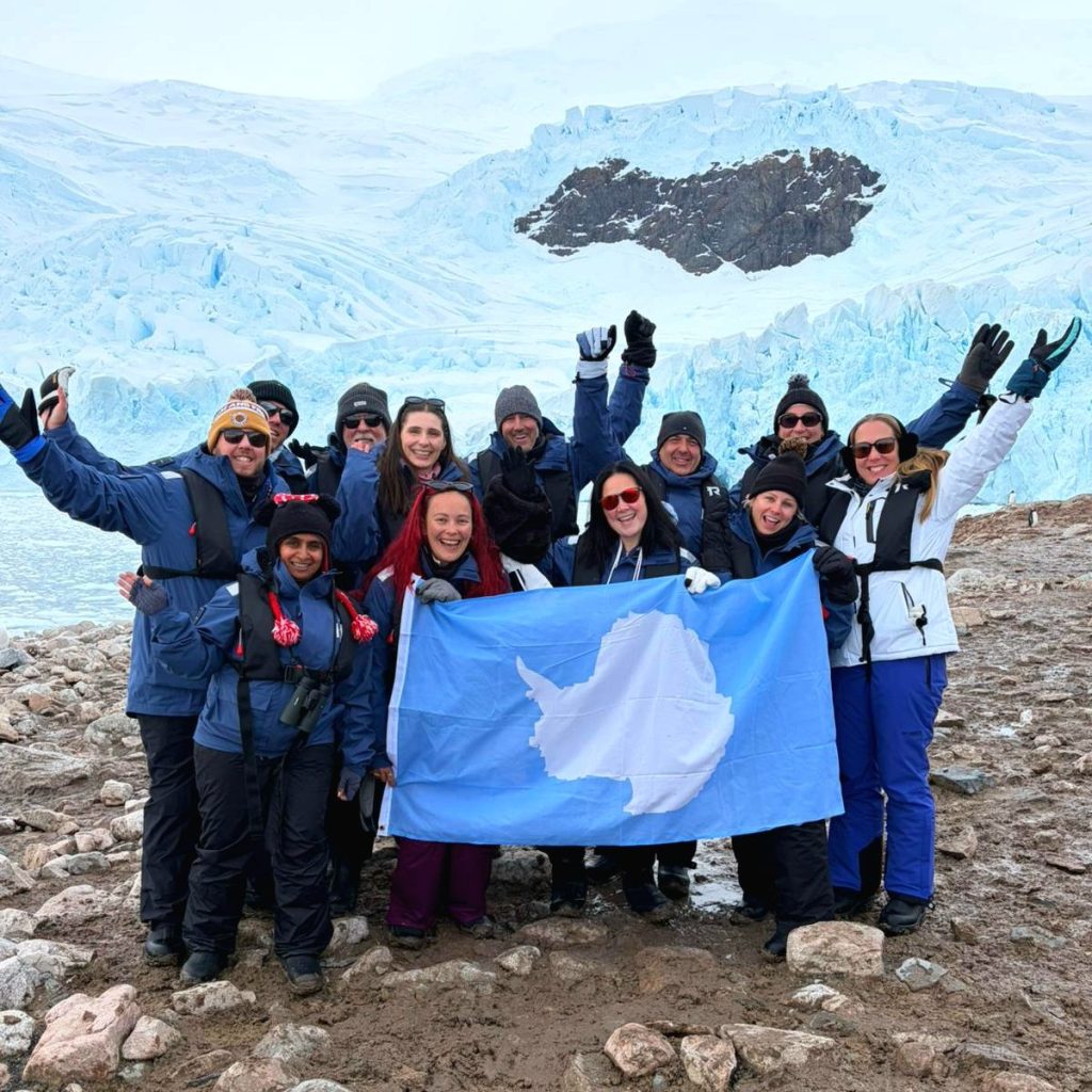 Antarctic Continent Landing