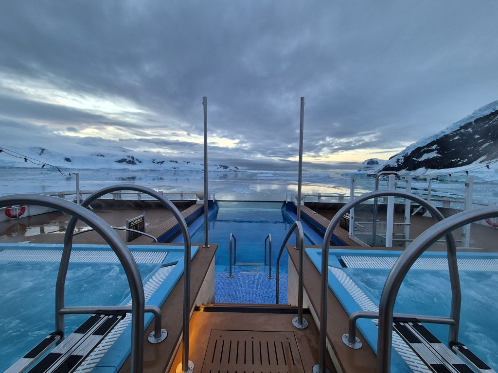 Evening Jacuzzi Views