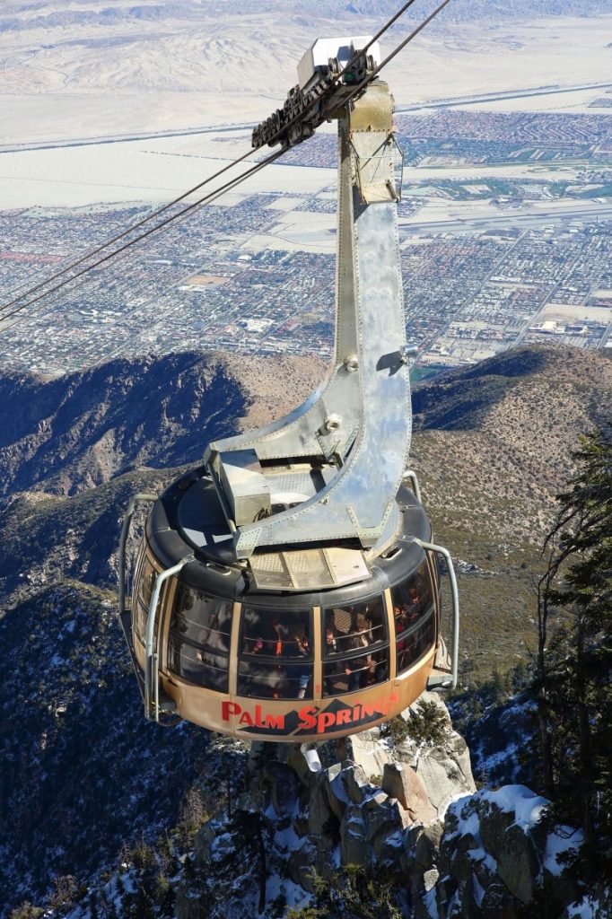 Aerial Cable Car Palm Springs