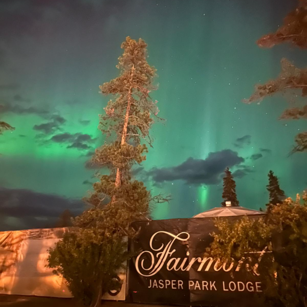 Northern Lights At Jasper Park Lodge