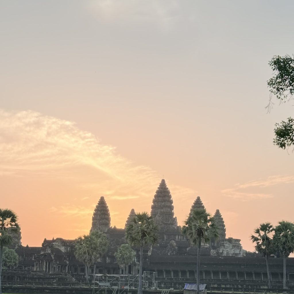 Angkor Wat At Sunrise