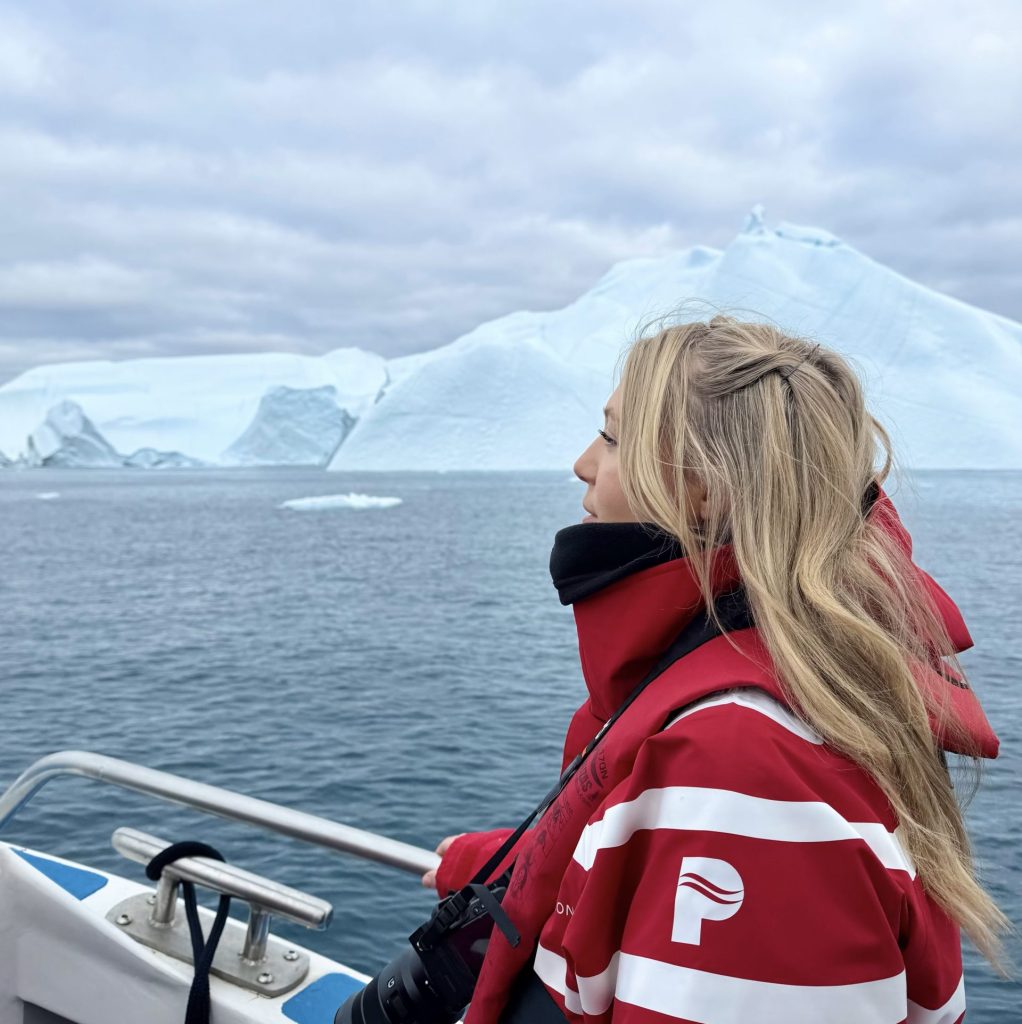 Admiring The Icebergs